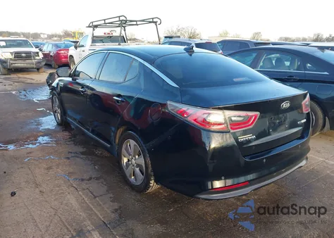 2016 Kia Optima Hybrid Ex from USA, damaged, VIN KNAGN4AD4G5098792